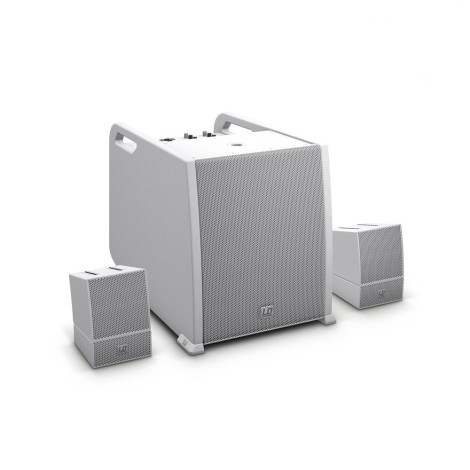 LD Systems CURV 500 AVS W - Portable Array System AV Set including Speaker Cables, white