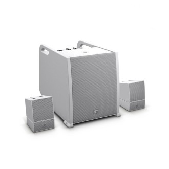 LD Systems CURV 500 AVS W - Portable Array System AV Set including Speaker Cables, white