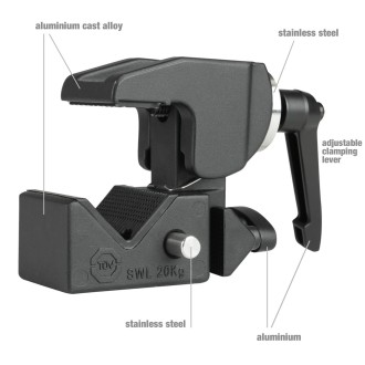 LD Systems CURV 500 TMB - Truss Clamp for CURV 500 Satellites