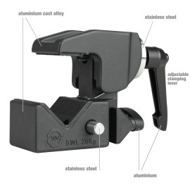 LD Systems CURV 500 TMB - Truss Clamp for CURV 500 Satellites
