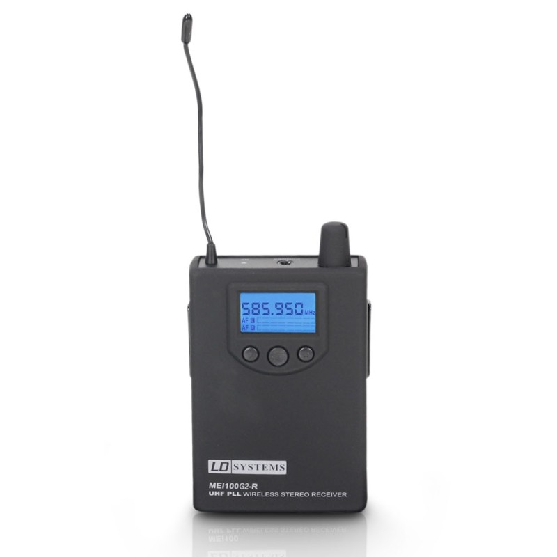 LD Systems MEI 100 G2 BPR B 6 - Receiver for LDMEI100G2 In-Ear Monitoring System 