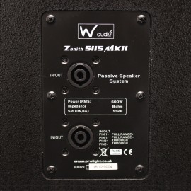 W Audio Zenith S115 Bass Enclosure 
